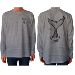 mens whales tail l/s t