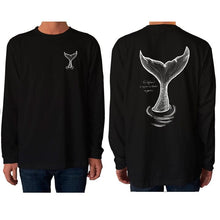Load image into Gallery viewer, mens whales tail l/s t
