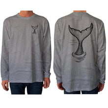 Load image into Gallery viewer, mens whales tail l/s t
